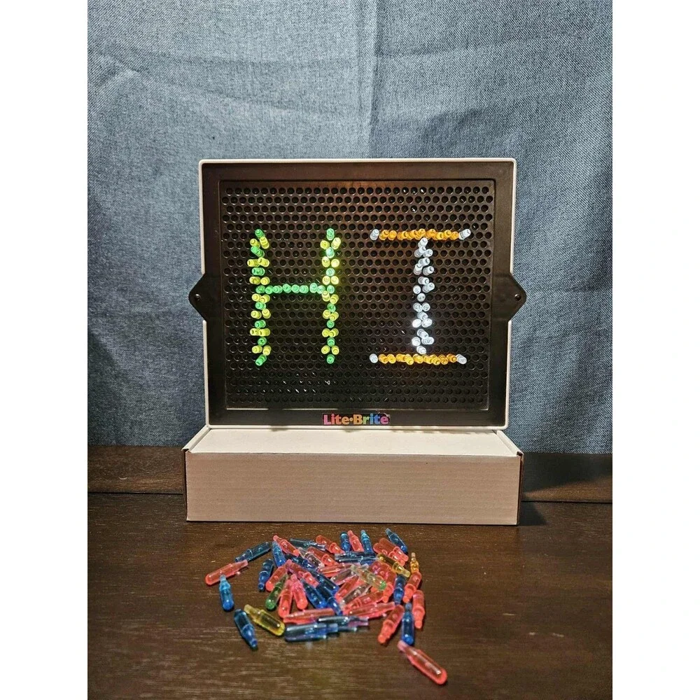 Lite Brite Ultimate Classic Basic Fun | LED Light Up Toy | Retro Style Peg Art